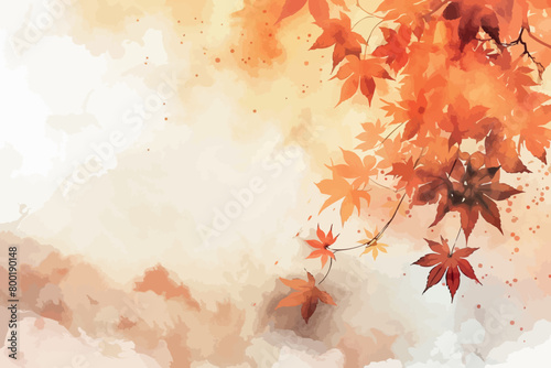 Autumn Leaves Maple Tree Autumn Background