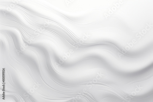 Abstract white background with smooth lines and waves. Vector illustration for your design
