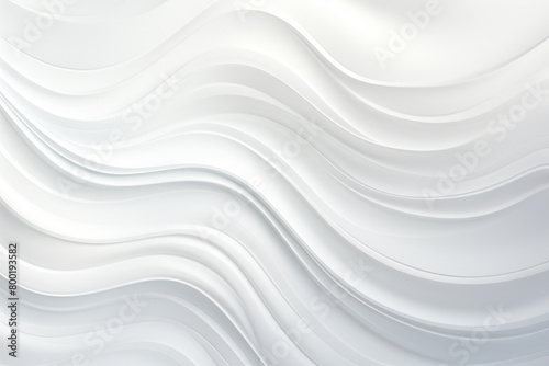 Abstract white background with smooth lines and waves. Vector illustration for your design