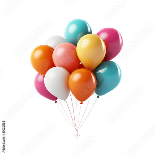 Colorful Balloons for Celebration and Fun