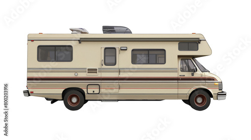 Class B RV isolated on transparent background