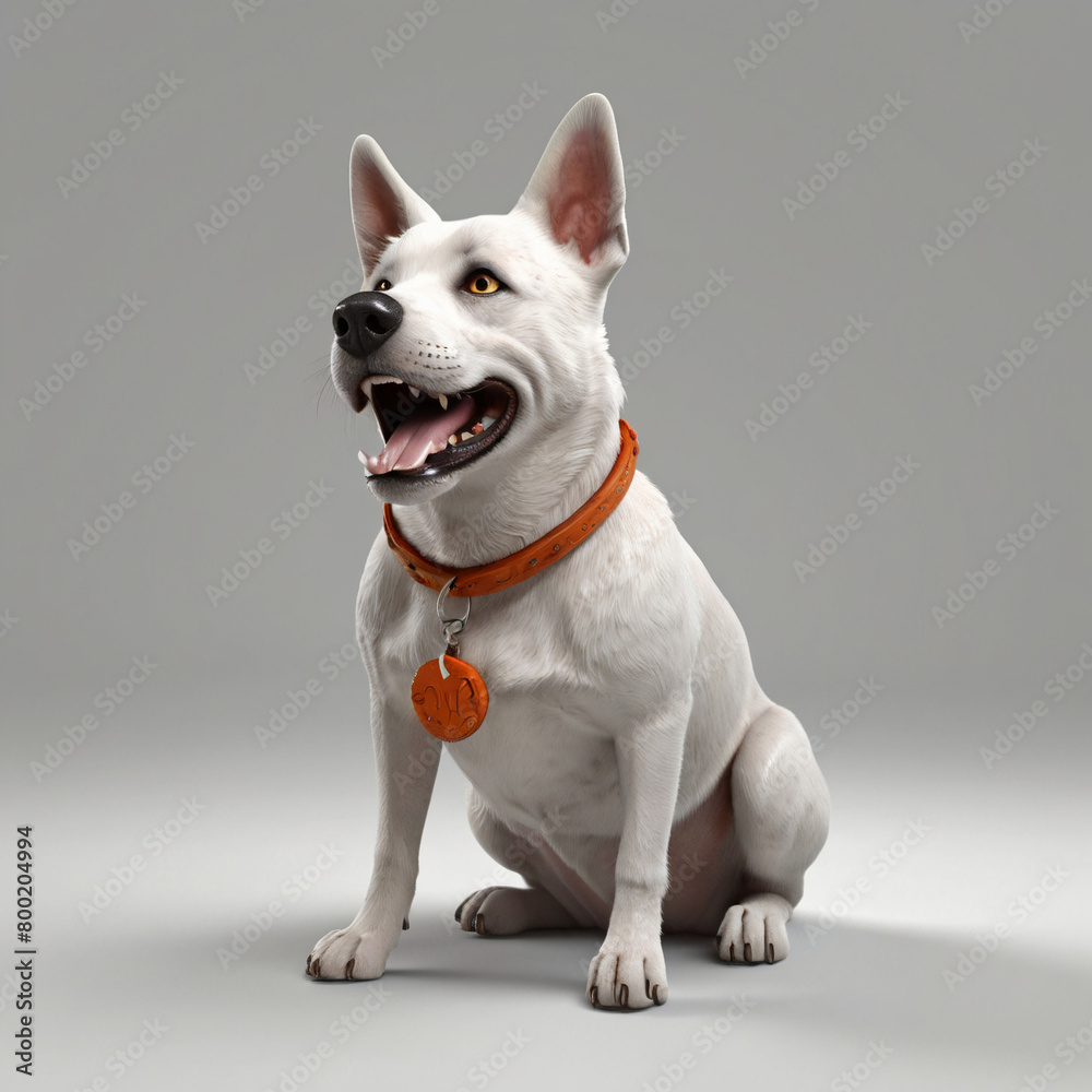 3D Dog Model