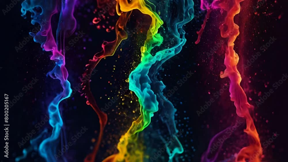 Abstract blue purple liquid flowing elegant waves motion design Abstract blue purple liquid flowing elegant waves motion design