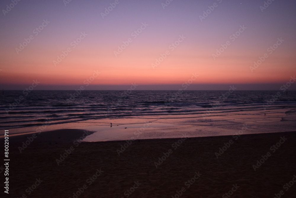 sunset at the beach