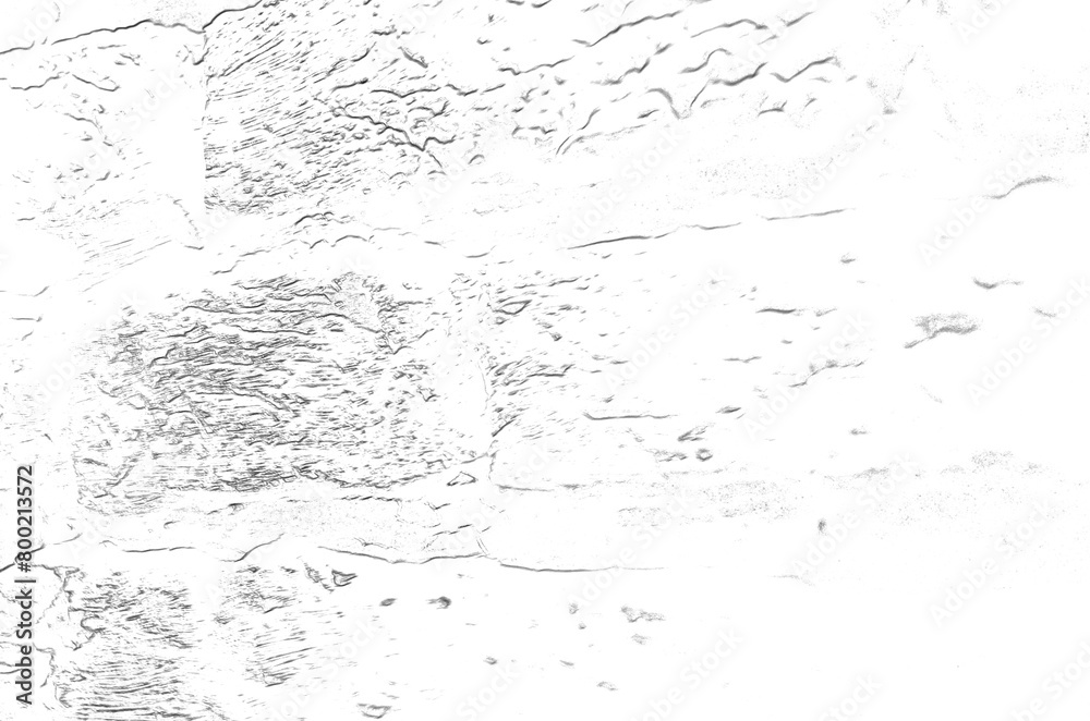 Fototapeta premium Yellow brick wall texture. Pencil sketch drawing illustration