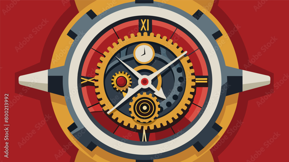 A timepiece with a tourbillon movement a symbol of expert craftsmanship and precision..