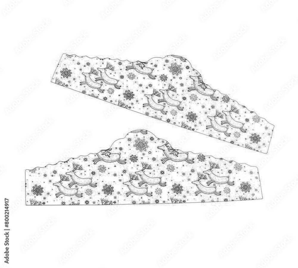 Paper confectionery napkin isolated over white background, confectionery object photography. Hand drawn pencil sketch illustration Paper confectionery napkin isolated over white background, confectionery object photography. Hand drawn pencil sketch illustration