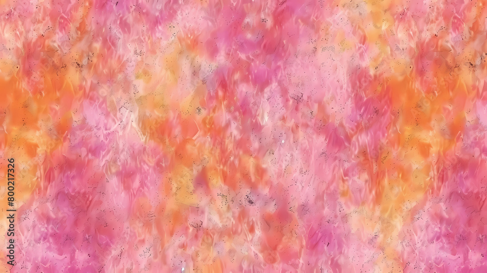 Vivid Orange and Pink Watercolor Texture Background or wallpaper