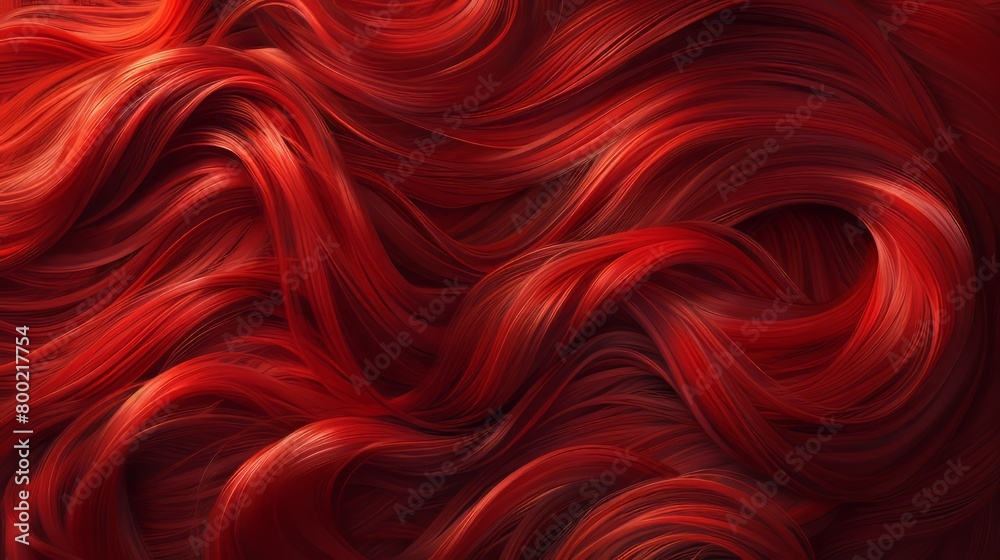 Curly red hair texture abstract background. Close up of hair. Curly red hair texture abstract background. Close up of hair.
