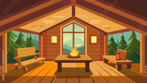 As you step inside the warm wooden cabin a sense of calm washes over you readying your mind and body for a deeper state of relaxation..