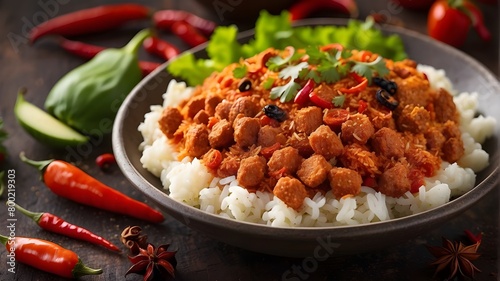 Food with Spicy Ingredients photo