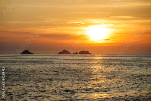 Wallpaper Mural sunset on Ipanema beach in Rio de Janeiro. Torontodigital.ca