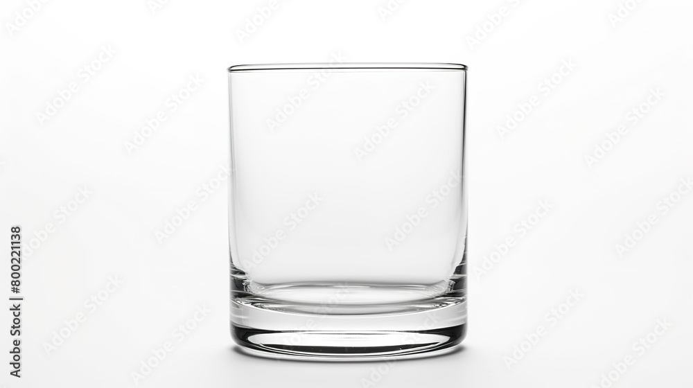A solitary glass against a stark white background A solitary glass against a stark white background