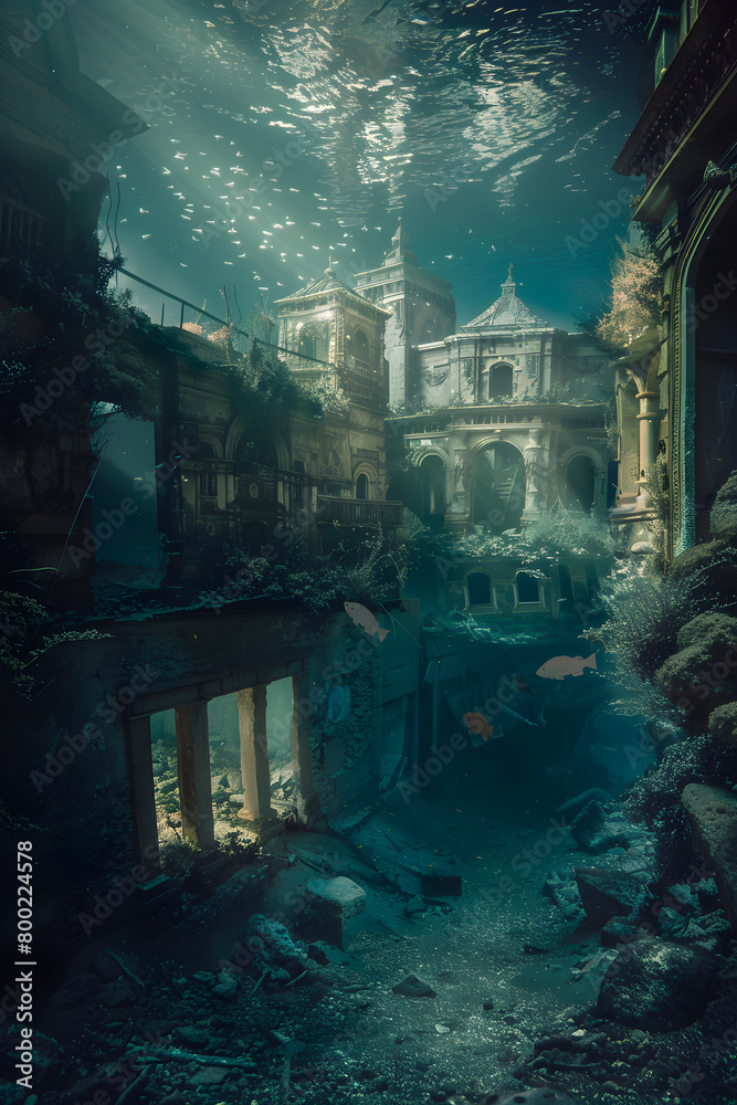 Underwater Elegy: The Spectacular Vision of Sunken City in California