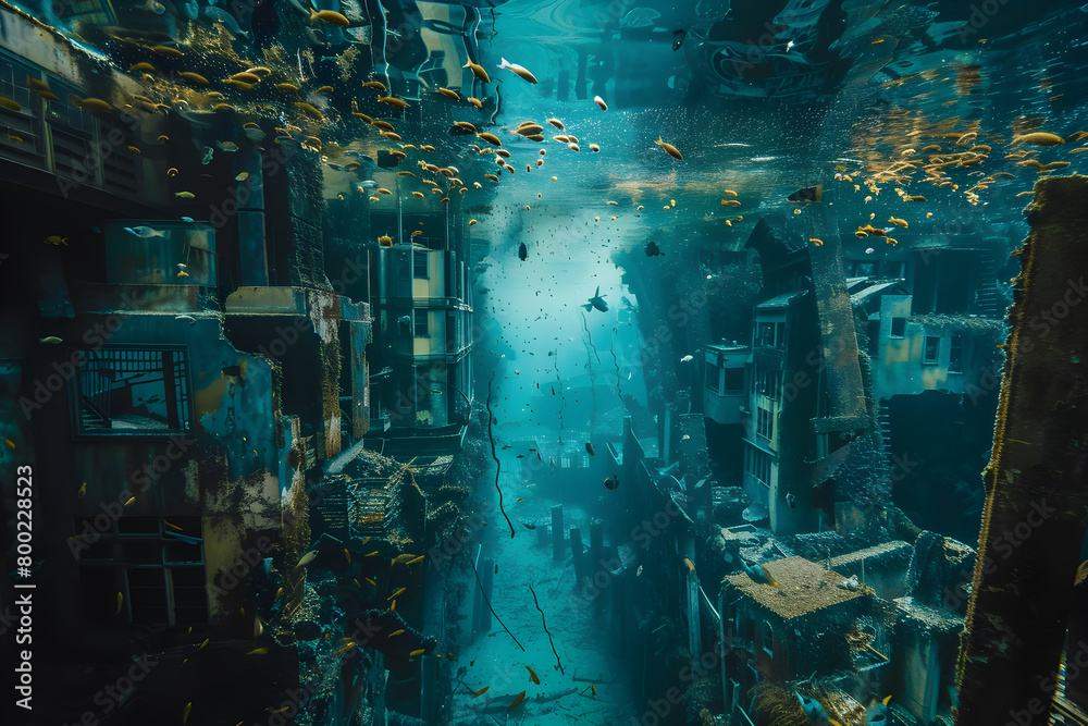 Underwater Elegy: The Spectacular Vision of Sunken City in California