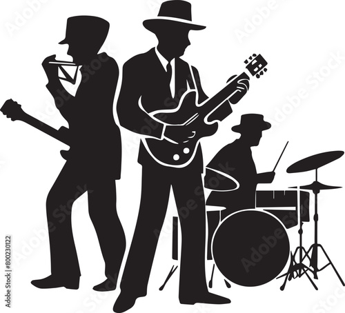 Blues Music Group Silhouette