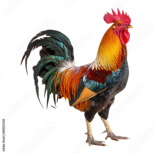 Rooster isolated on transparent background © Usama
