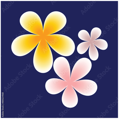 frangipani Vector