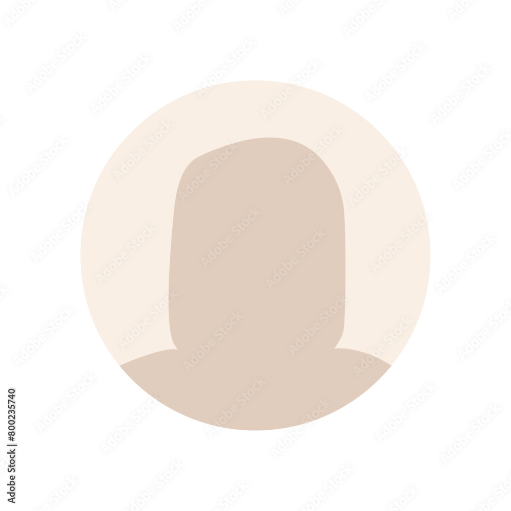 Vector flat illustration. Stylish pastel profile of a woman. Avatar, user profile, person icon, silhouette, profile picture. Suitable for social media profiles, icons, screensavers and as a template. Vector flat illustration. Stylish pastel profile of a woman. Avatar, user profile, person icon, silhouette, profile picture. Suitable for social media profiles, icons, screensavers and as a template.