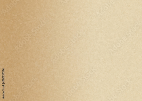 Brown kraft paper, Realistic cardboard texture A4. Abstract blank carton background, old paper sheet. Papyrus page surface, vector illustration © lightgirl