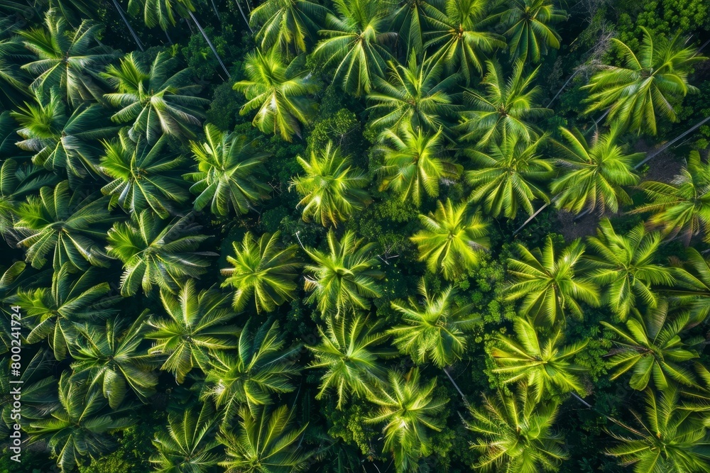 Indonesian Palm Plantation from the air Indonesian Palm Plantation from the air