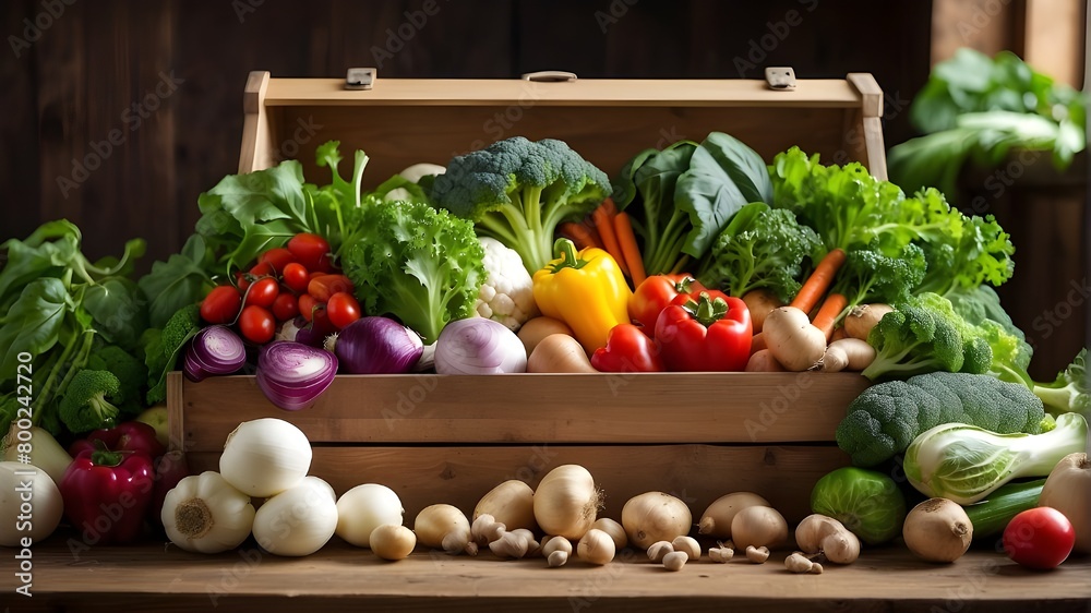 Healthy Organic Vegetable Box Healthy Organic Vegetable Box