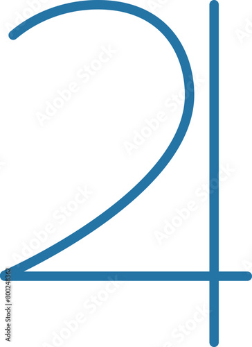 Astrological esoteric planetary glyph symbol jupiter