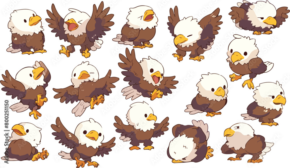 Fototapeta premium eagle clipart vector for graphic resources