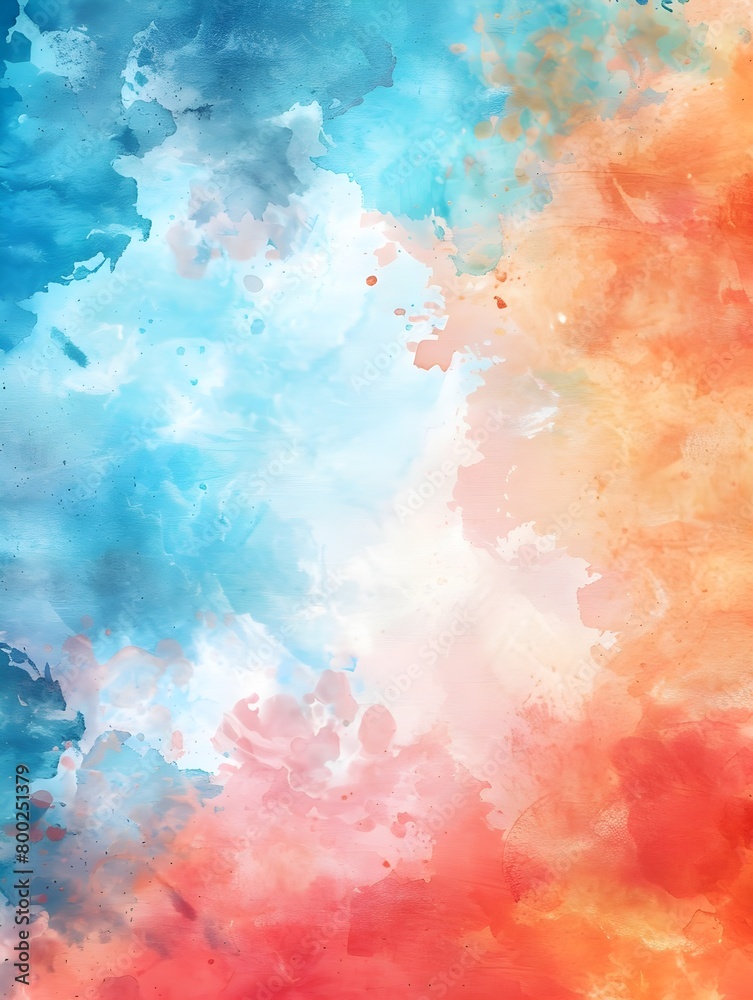 abstract watercolor background generative ai