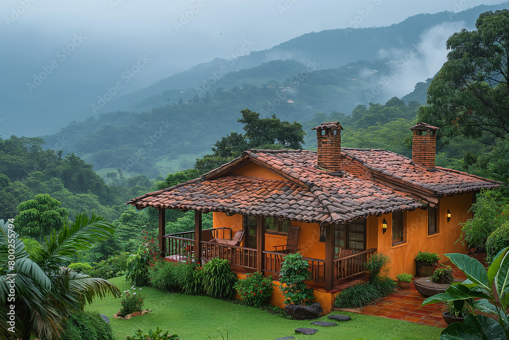 Romantic Getaway: A secluded cabin nestled in the mountains provides the perfect backdrop for a romantic Dia dos Namorados getaway. Surrounded by lush greenery and majestic views,