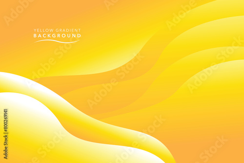 modern abstract yellow line wave background