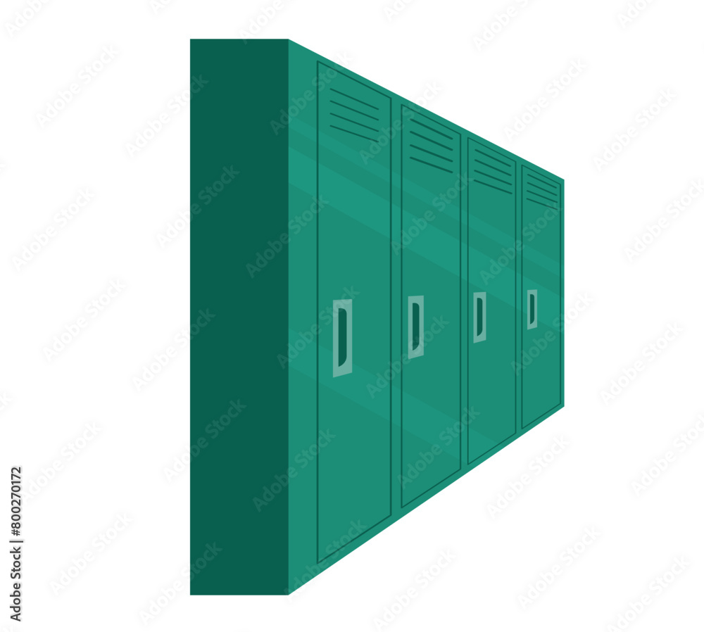 School locker. Students metal lockers or gym sports cabinets for college teenagers, cloakroom cupboard open closed doors, fitness steel closet cartoon vector illustration of college locker storage
School locker. Students metal lockers or gym sports cabinets for college teenagers, cloakroom cupboard open closed doors, fitness steel closet cartoon vector illustration of college locker storage