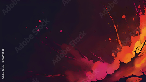 Watercolor paint splash, blotch background with bleed wash and bloom. Blobs of paint, nostalgic watercolor paper texture. Beautiful trendy impressionist background.