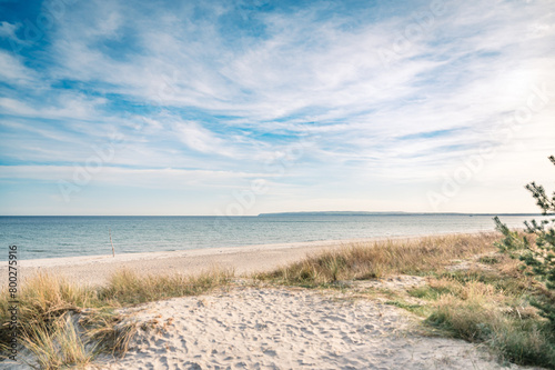 Strand Schaabe  Ostsee Insel R  gen