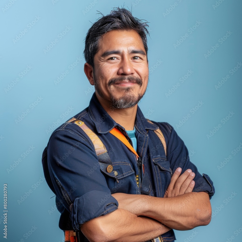 Satisfied Plumber in Studio
Satisfied Plumber in Studio