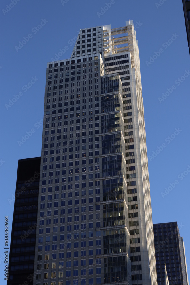 Architecture in the downtown of Chicago, Illinois