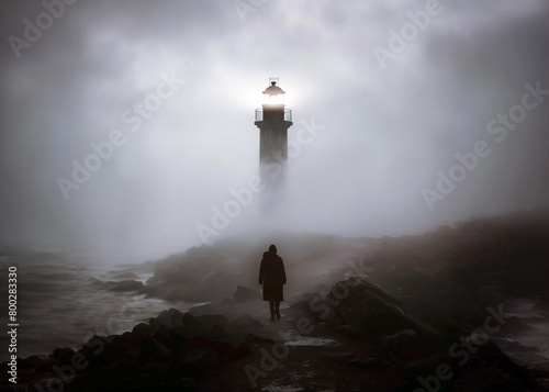  The Solitary Journey Toward a Seaside Lighthouse