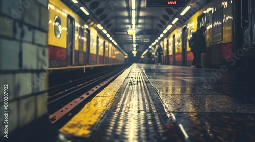 Subway Thoughts minimalism, abstract, HDR, bokeh effect