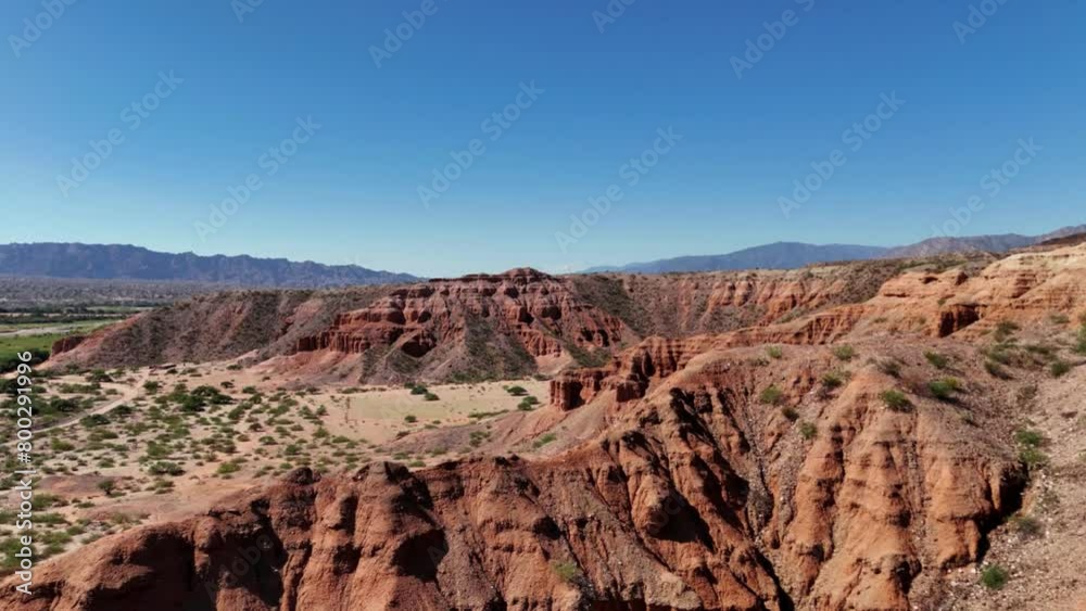 extraordinary canyon landscape in the Andes, Argentina in Salta Province extraordinary canyon landscape in the Andes, Argentina in Salta Province