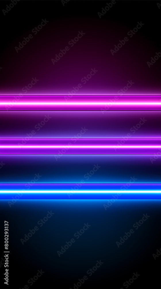 Abstract technology glowing lines