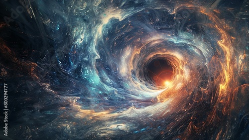 Swirling Otherworldly Energies A Mystical Portal to a Supernatural Dimension