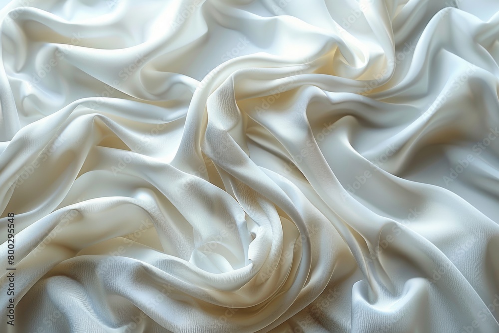 Obraz premium white abstract background with bokeh light effect and copy space.