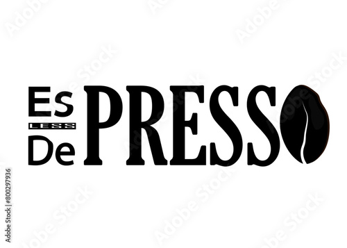 Espresso t shirt design