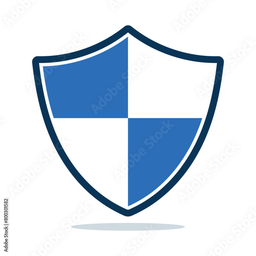 Shield Four Sections Flat Style