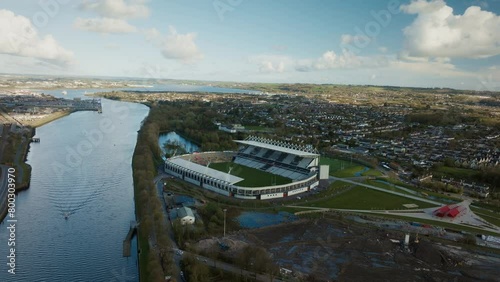 Wallpaper Mural Cork Stadium Aerial View Cork City  Ballintemple Ireland 4K 04 Torontodigital.ca