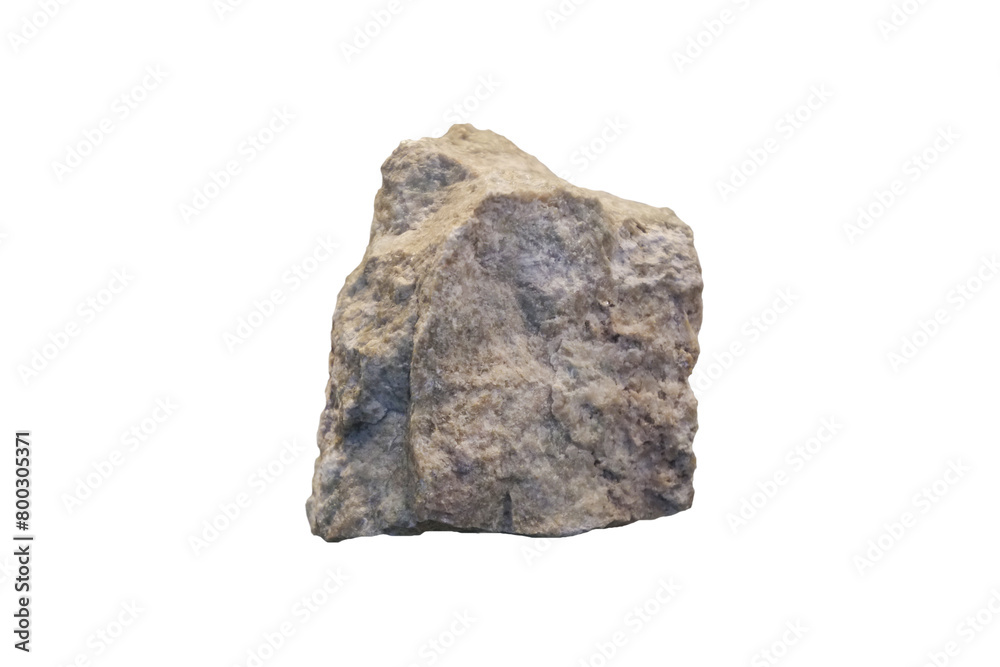 Raw skarn non-foliated metamorphic rock specimen isolated on white background. Raw skarn non-foliated metamorphic rock specimen isolated on white background.