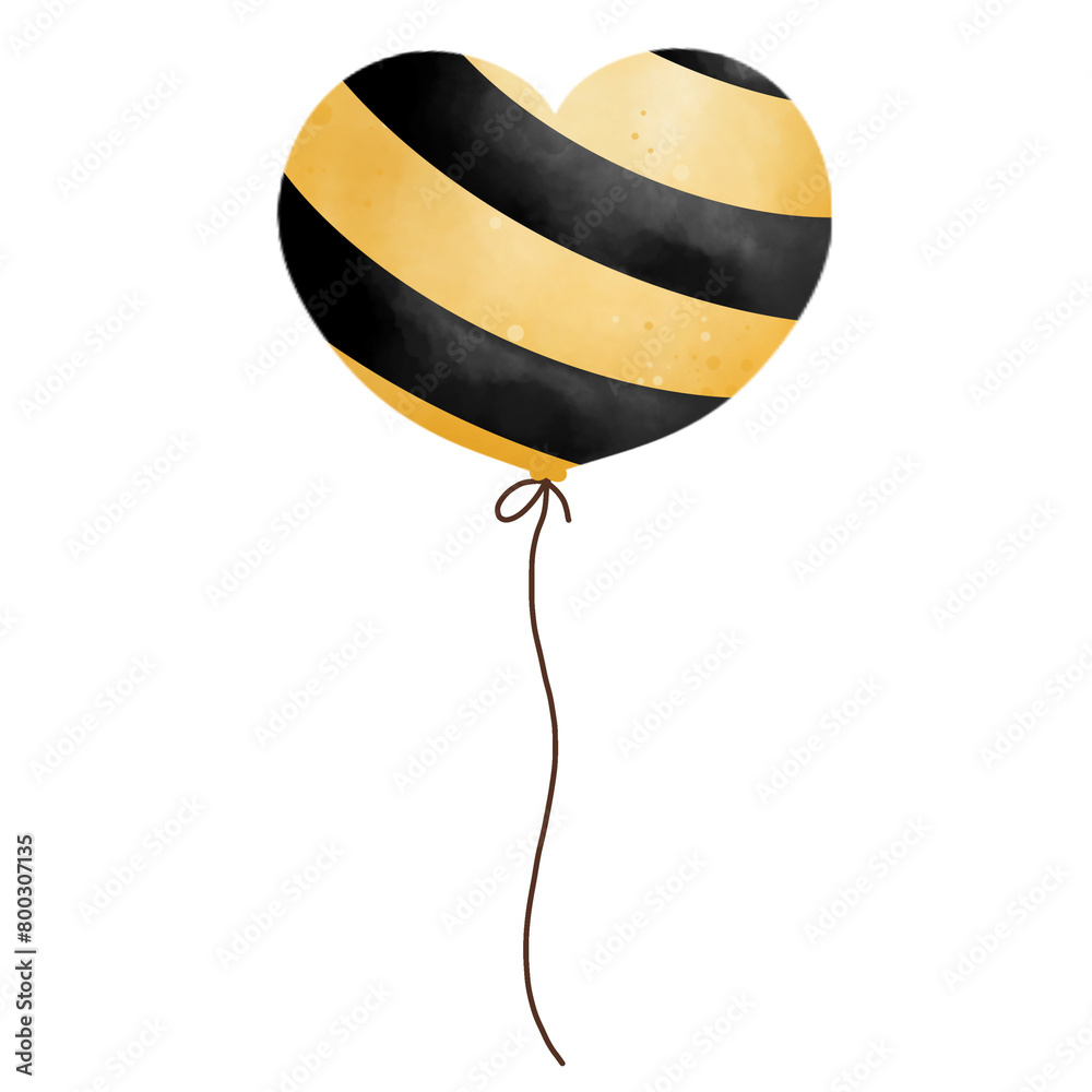 Obraz premium Cute BEE and Honey