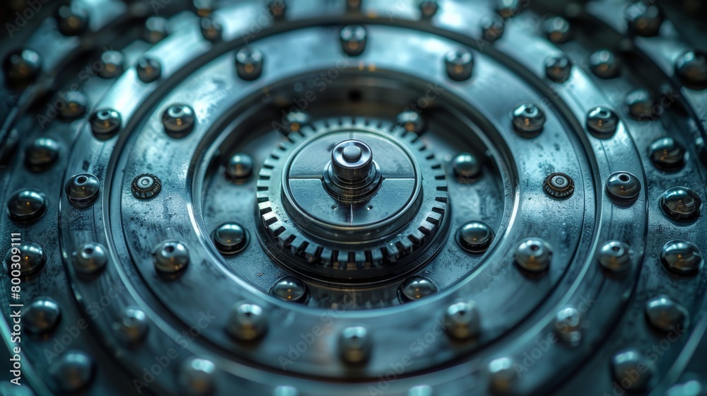 A secure vault door with a combination lock, symbolizing the safety and security of financial assets. A secure vault door with a combination lock, symbolizing the safety and security of financial assets.