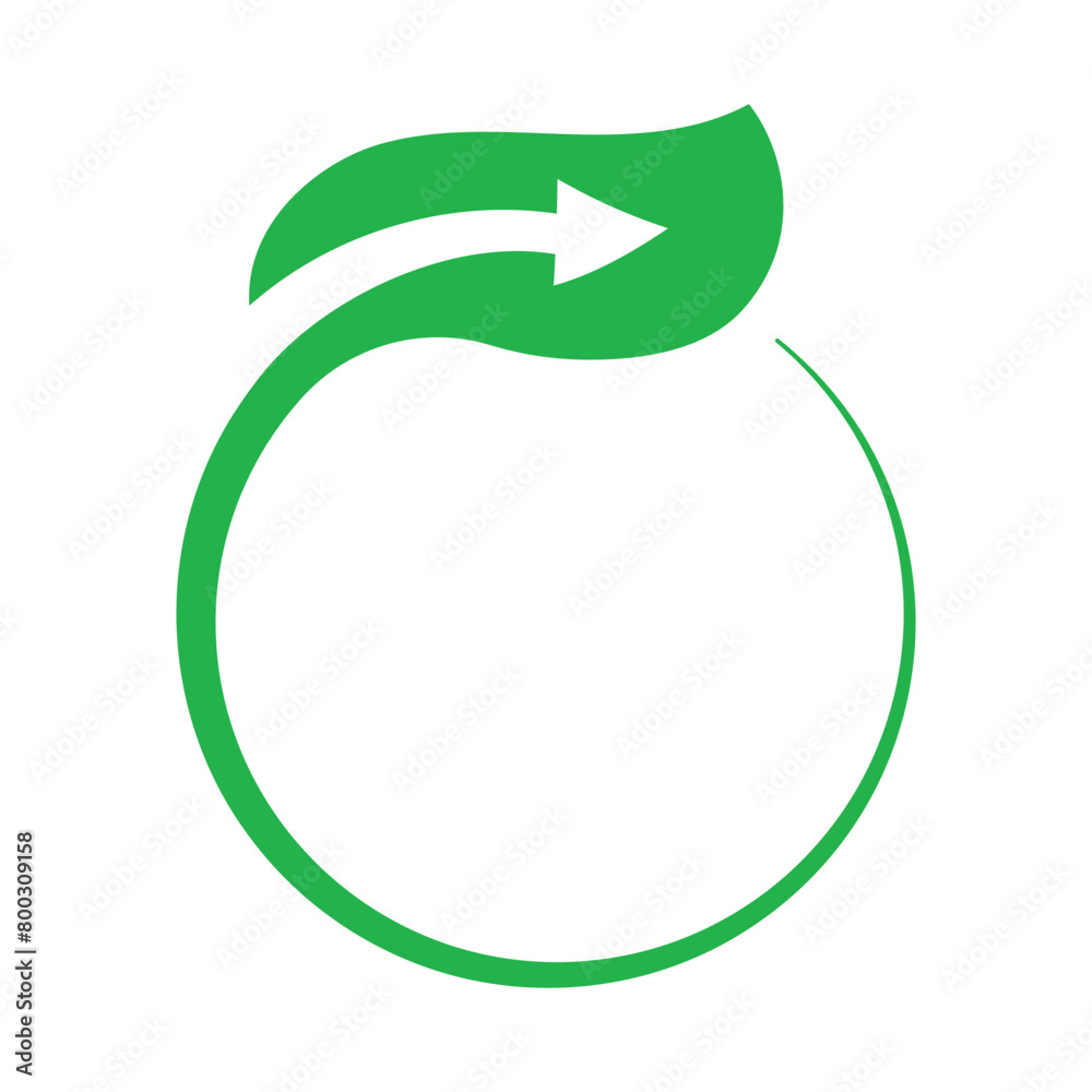 Circle Arrow Leaf Circle Arrow Leaf