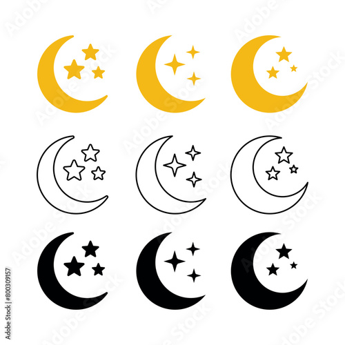 Crescent Moon Big Set